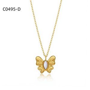 สร้อยคอแฟชั่น DE NACAR C0495 สำหรับผู้หญิง เครื่องประดับคุณภาพสูง - Product Image 2