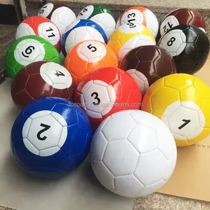 Bilardo stil futbol yüksek kaliteli şişme boyutu 3 #4 #5 # snookball