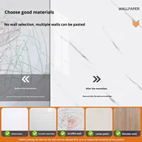 Papel Tapiz Autoadhesivo de Vinilo PVC Impermeable, Rollo de Papel Tapiz Moderno, Insonorizante y Aislante Térmico para Comedor, Gimnasio, Hospital