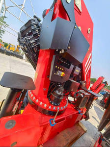 Grue à flèche articulée officielle de 23 tonnes SPK74002G, grue de camion à flèche pliante - Product Image 4