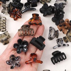 MIO Mini pince à cheveux léopard 2,5/3 cm, couleur ambre, fleur, rectangle, pinces à cheveux latérales, décontractées, <span class=keywords><strong>pas</strong></span> chères, pinces à cheveux requin - Product Image 5