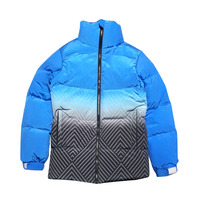 Veste d'hiver matelassée en polyester thermique de haute qualité avec sublimation F1 Racing Kart Veste moelleuse