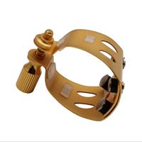 Eastern Music Alto Saxophone E Flat Winslow Style Gold Ligature Saxophone Reed Clip Metal Ligature