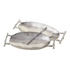 Cuencos de Metal de aluminio creativos para servir alimentos, decoración de Mesa para el hogar y la boda, cuencos para servir para el hogar, utensilios de cocina, herramientas - Product Image 1