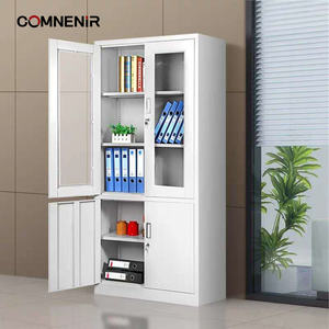 Elegant Modern Steel Iron File Cabinet For Hotel Office Moisture-Proof Lockable Storage For Guest Records In Workshop Warehouse - Product Image 4