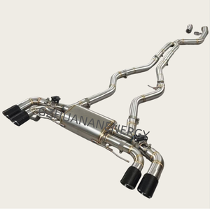 <span class=keywords><strong>Precio</strong></span> de fábrica para <span class=keywords><strong>BMW</strong></span> M340i <span class=keywords><strong>M440i</strong></span> G20 G22 3,0 T 304 silenciador con válvula de acero inoxidable sistema de tubos de escape Valvetronic - Product Image 2