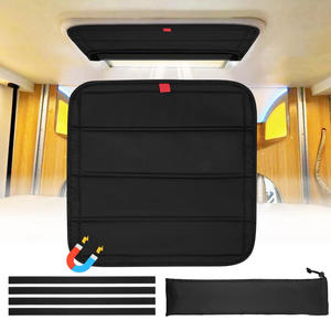 Pliable RV Skylight Vent Couverture Camper Fenêtre Pare-<span class=keywords><strong>Soleil</strong></span> Protection UV Intérieur Intimité Rideaux Côté Fenêtre Shades Sac De Rangement - Product Image 5