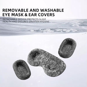 Nueva Máscara Inteligente para Dormir con Bloqueo de Luz 3D Estéreo, Recargable por USB, con Ruido Blanco y Música Inalámbrica Bluetooth para el Hogar - Product Image 6