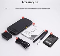 Terminal Móvil Portátil MT90 de 5 Pulgadas con Pantalla Táctil Completa, Android Inalámbrico, NFC 13.56MHz, Lector de Códigos de Barras, Procesador Intel, 16MB de Memoria, en Stock
