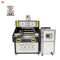 Machine de soudage à chaud à table coulissante automatique, très demandée, pour sandales en cristal thermopressées