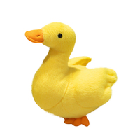 Peluches de canard réalistes et mignonnes en blanc et jaune, douces et moelleuses, parfaites comme cadeaux, décorations de bureau ou compagnons confortables