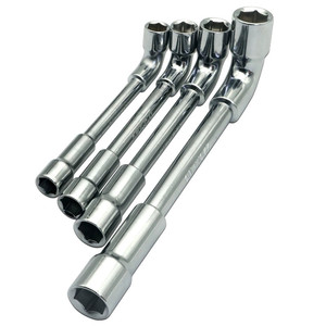 Dụng cụ sửa chữa cơ khí 6-24mm L-cờ lê góc Hex Ổ cắm ống cờ lê hai đầu khuỷu tay Hex cờ lê - Product Image 2