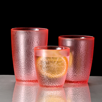 Haute qualité boisson tasse PC résistant à la chaleur en plastique Durable bière jus eau verre empilable pour Commercial hôtel repas en plein air