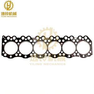 ปะเก็นฝาสูบยี่ห้อ Yiling สำหรับเครื่องยนต์รถขุดฮีโน่ PC11 อะไหล่ทดแทนใหม่ ผลิตที่กวางโจว - Product Image 1