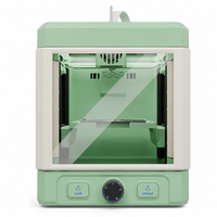 Imprimante 3D WandGo Green pour enfants et débutants, machine d'impression 3D de bureau fermée pour l'apprentissage créatif et les projets de bricolage