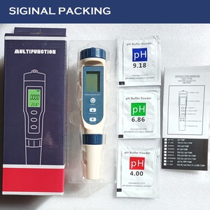 <span class=keywords><strong>Testeur</strong></span> d'eau de <span class=keywords><strong>piscine</strong></span> électronique intelligent, <span class=keywords><strong>appareil</strong></span> de test du <span class=keywords><strong>pH</strong></span>, du chlore et du sel, 5 en 1, compteur de qualité de l'eau <span class=keywords><strong>PH</strong></span> EC - Product Image 6