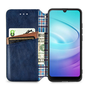 Étui en cuir pour <span class=keywords><strong>Blackview</strong></span> A200 A100 A96 A90 A80S A80 <span class=keywords><strong>Pro</strong></span> A70 A55 OSCAL <span class=keywords><strong>C20</strong></span> étui portefeuille à rabat avec béquille - Product Image 3