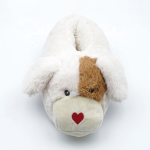 Femme Femme Femme Dames Fluffy Fuzzy Plush Novelty Toy Animal Dog Puppy Stuffed Non-slip Slippers Booties Home Boots - Product Image 2