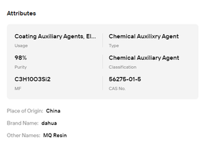 98% Purity Trimethylsiloxysilicate MQ Resin Cosmetic Grade Film Former for Lipstick <b>Sunscreen</b> - Product Image 6