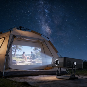 Projecteur intelligent Kingsway K7, système Android 13, mémoire 2+16G, mise au point automatique, correction de la distorsion trapézoïdale pour les films en plein air - Product Image 2