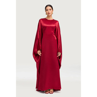 Soldes Markdown Robes au design simple et nouveau Plissées Abaya Robes de soirée / de cérémonie en ligne Modèles Kurta