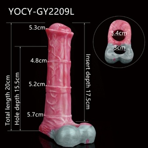 Fundas Extensoras de Pene de Silicona con Diseño de Animales Monstruosos, Marca FAAK, Personalizadas de Fábrica, para Hombres - Product Image 2