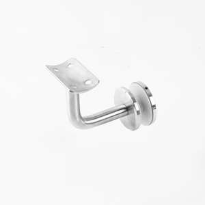 Soporte de pared de acero inoxidable de bajo costo para pasamanos de vidrio, accesorios para barandillas y balaustradas - Product Image 1