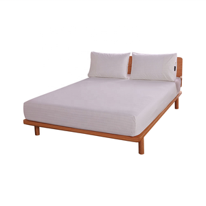 Drap-housse conducteur en coton biologique argenté, avec élastique, <span class=keywords><strong>protection</strong></span> CEM, améliore la qualité du sommeil - Product Image 5