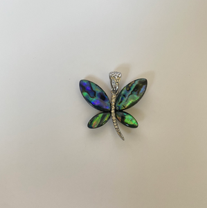 Women Insect Butterfly Pendant Necklace Natural <strong>Abalone</strong> <strong>Shell</strong> 2022 New Unique Design Mother's Day Gift Women's Necklaces - Product Image 6