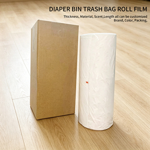 Rollos de Bolsas para Pañales de 100m, Anti-Olor, a Prueba de Fugas, Recambios Universales Desechables para Contenedores de Pañales, Venta al Por Mayor OEM - Product Image 5
