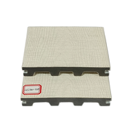 Plancher composite WPC moderne et écologique de 18 mm, antidérapant, imperméable, à grain de bois, rectangulaire, système DUAL LOCK, garantie 5 ans, résistant à l'humidité