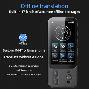 Dispositivo intelligente di traduzione fotografica in tempo reale in lingua 139 Wifi Mini interpretazione simultanea portatile S10 traduttore vocale - Product Image 3
