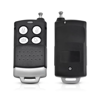 Télécommande universelle VICTOR/OEM 315Mhz 433Mhz pour porte de garage, ABS, 4 boutons, code roulant, contrôleur de portail, modèle V844, noir, 1 an