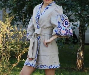 Robe européenne courte et brodée, mode traditionnelle taille moyenne, avec glands, prix en gros d'usine, collection - Product Image 1