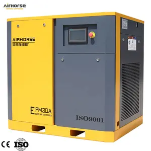 22kw Permanent Magnet VSD Rotary-screw compressor 30hp energy-saving Electric air compressor with low running costs