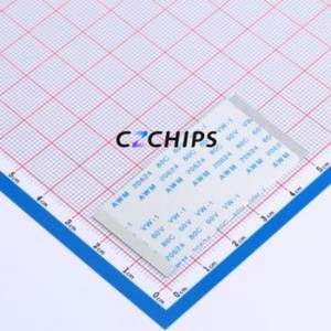 FC-0.5B-50P-50mm FFC <b>Cable</b> (Flexible Flat <b>Cable</b>) P=0.5mm Connector 50P 0.5mm 0.3mm Non-Inverting - Product Image 1