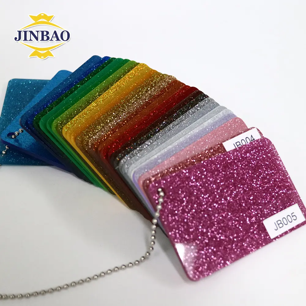 JINBAO مصنع روز الذهب ورقة <span class=keywords><strong>الاكريليك</strong></span> الرخام 12 مللي متر 8 * 4ft لوح أكريليك لعرض مستحضرات التجميل