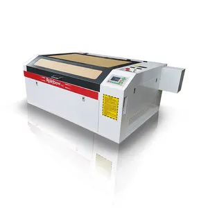 Laser gravur-und Schneide maschine für Lederschuhe und Glaswolle mit 100W Leistung