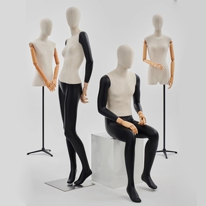 Cửa Hàng Quần Áo Cửa Sổ Thời Trang Hiển Thị Đứng Nam Và Nữ Mannequin Cơ Thể Với Phong Cách Thân Cho Quần Áo Phong Cách - Product Image 3