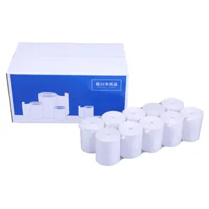 Fornecedor chinês Em branco até rolos 80mm e 57mm 80x80 57x40 rolos de papel impressora térmica