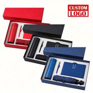 Idées de cadeaux d'entreprise en gros pour usine : Carnet en cuir personnalisable et coffret cadeau en papier recyclé pour le bureau - Product Image 1