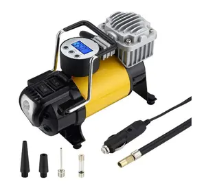 12V 150W 150psi Autoband Elektrische Draagbare Luchtpomp Digitale Auto Luchtcompressor Banden Inflators