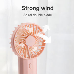 कूलर फांसी के पंखे पोर्टेबल काम हवादार मिनी जेब प्रशंसक इलेक्ट्रिक आउटडोर कार्यालय व्यक्तिगत शीतलन उपकरण रिचार्जेबल - Product Image 5