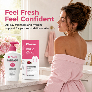 <span class=keywords><strong>Gel</strong></span> <span class=keywords><strong>Nettoyant</strong></span> <span class=keywords><strong>Intime</strong></span> à la Canneberge le Plus Vendu, à l'Aloe Vera et à l'Acide Borique, Sans Cruauté Animale, Équilibrant le PH, Soin Féminin Anti-Démangeaisons et Anti-Odeurs - Product Image 1