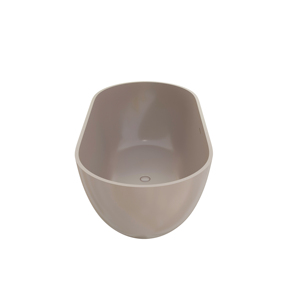 Proveedor de bañeras independientes de resina de piedra para 2 personas, bañeras de remojo duraderas para baño, bañera personalizada con desbordamiento para el hogar - Product Image 2