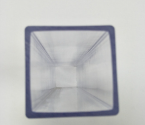 Tubos cuadrados de acrílico robustos Tubería de grado profesional resistente a impactos ópticamente transparente Totalmente personalizable - Product Image 5