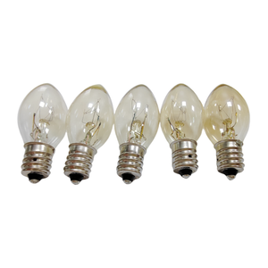 C7 Jumping Bulb Clear/Spray Colour 110V4W Mini Retro Bulb <strong>Christmas</strong> Bulb Outdoor Garden <strong>Lights</strong> Salt Lamps - Product Image 5