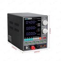 Alimentation CC régulée SUGON 3010PM 30V 10A, source d'alimentation linéaire réglable pour laboratoire, réparation de téléphones