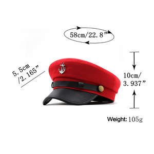 Trang Phục Thủy Thủ Thuyền Trưởng Tàu Du Thuyền Người Lớn Tùy Chỉnh Mũ Thuyền Trưởng Tàu Thủy - Product Image 5