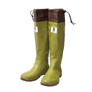 OEM Foldable Knee-High Light Weight Winter Rain <b>Boots</b> Unisex Waterproof Mesh Soft Natural Rubber PU Collar Fashion Women's - Product Image 2